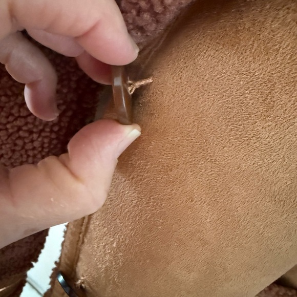 Free People Diogo faux shearling coat size small - Picture 8 of 14